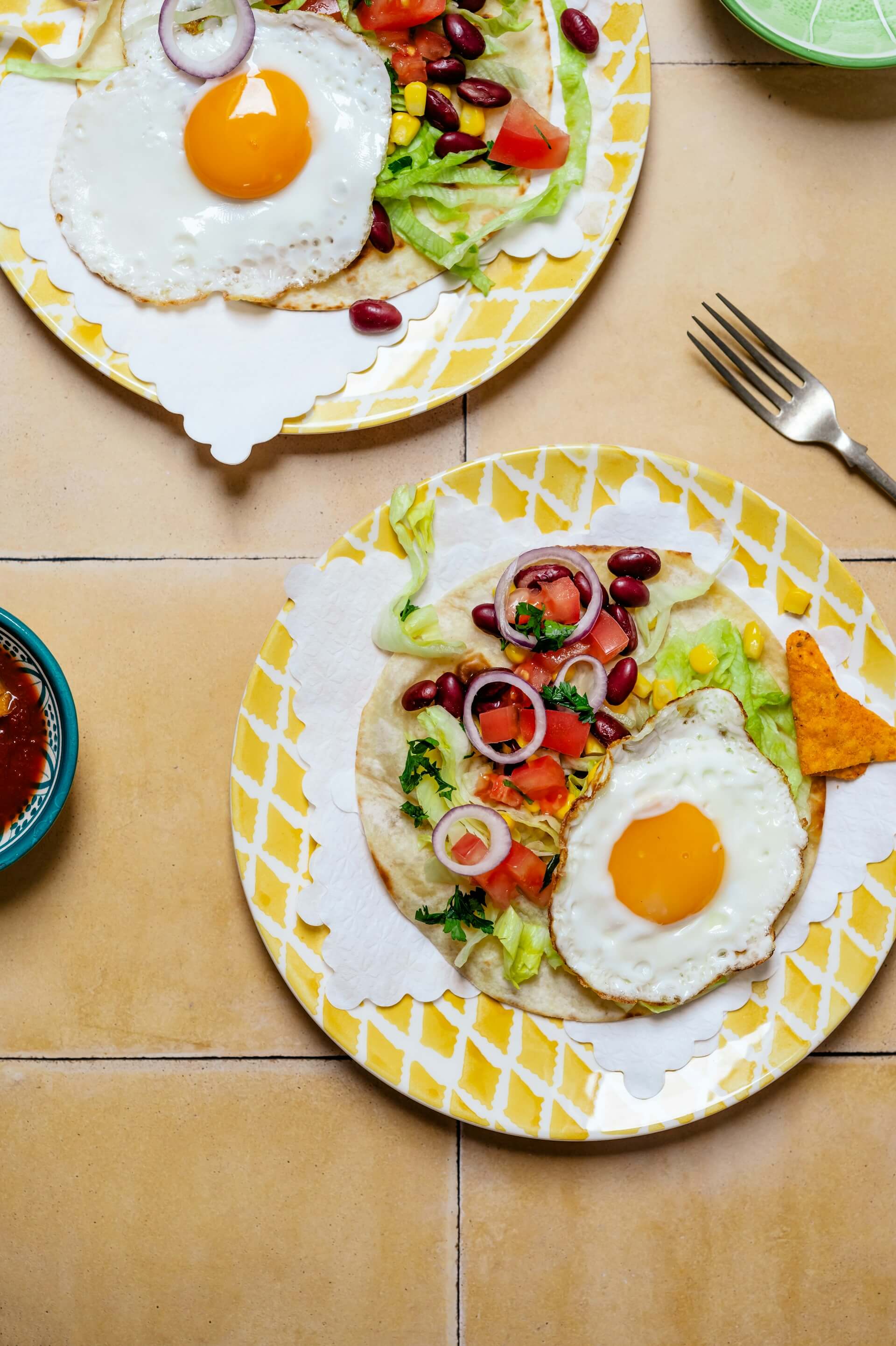 egg with tortilla recipe